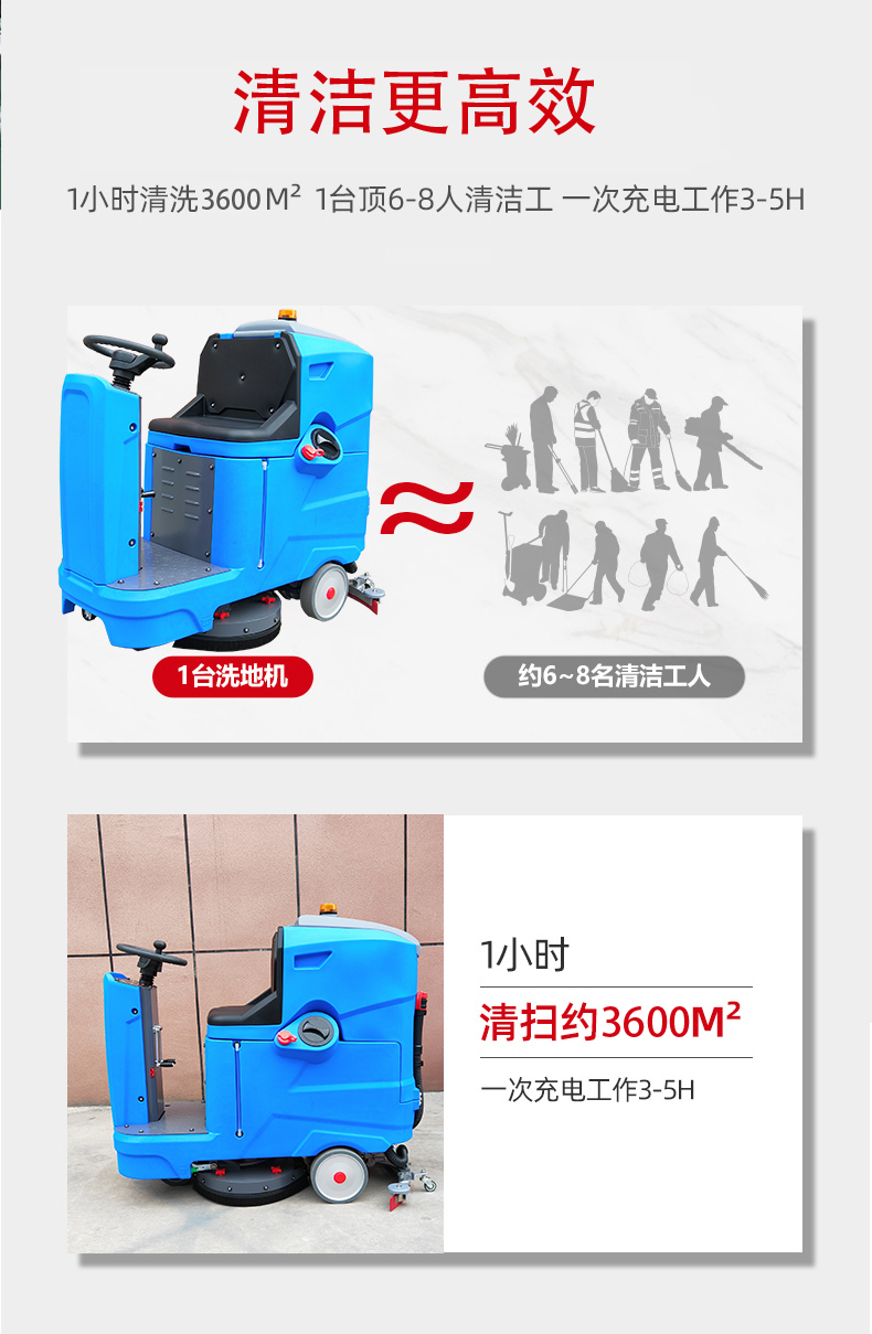 梅州驾驶式洗地机更适合用在高铁站